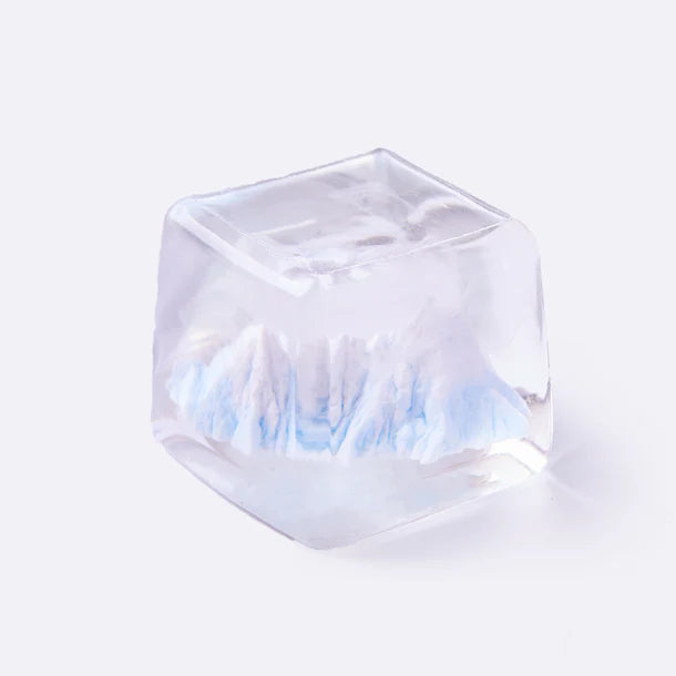 Nested Crystal Snow Mountain Taba Squishy
