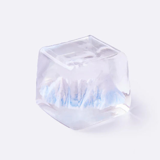 Nested Crystal Snow Mountain Taba Squishy