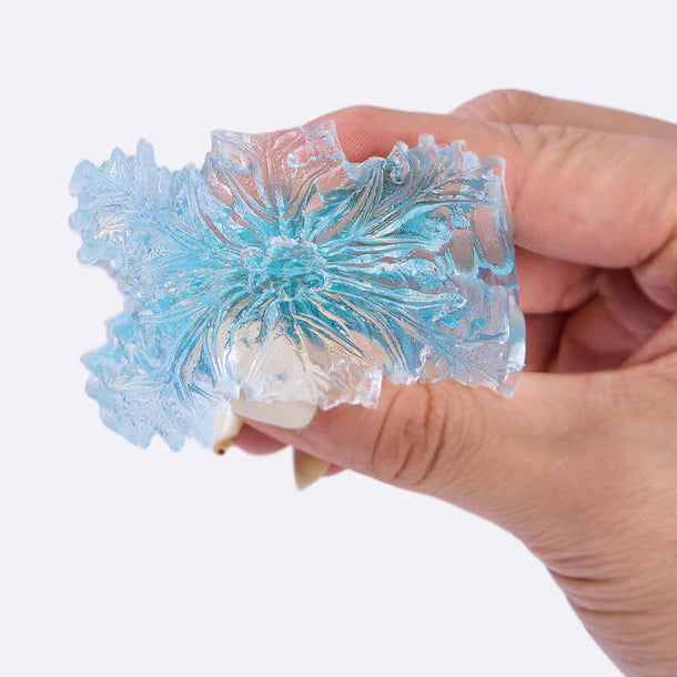 Blingbling Blue Snowflake Taba Squishy