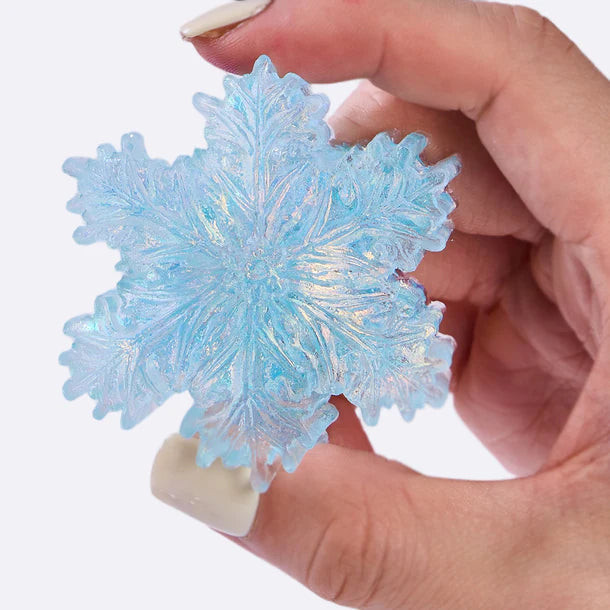 Blingbling Blue Snowflake Taba Squishy