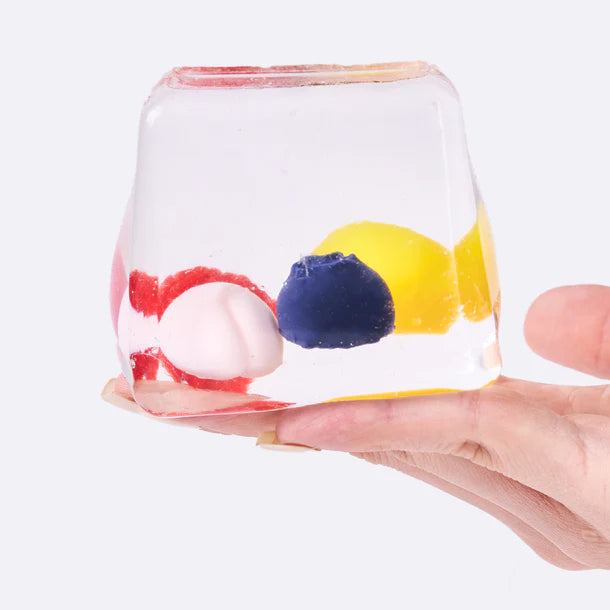 Nested Fruit Big Ice Cube Taba Squishy