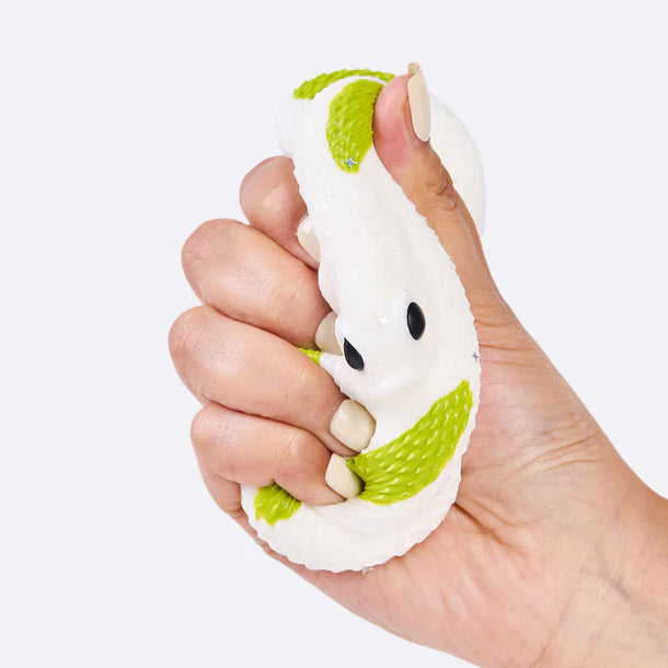 White-green Snake Taba Squishy
