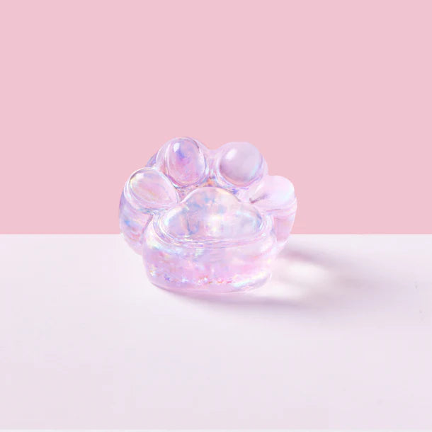 Blingbling Purple Paw Squeeze Toys