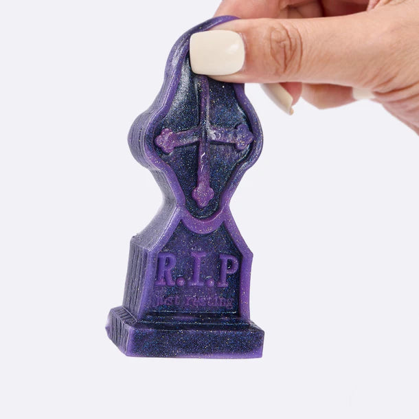 Glitter Black-purple Tomb Taba Squishy