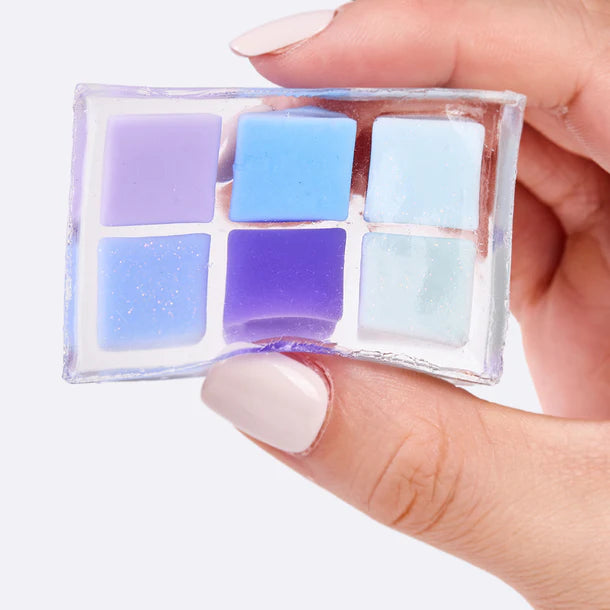 Blue-purple Eyeshadow Palette Taba Squishy