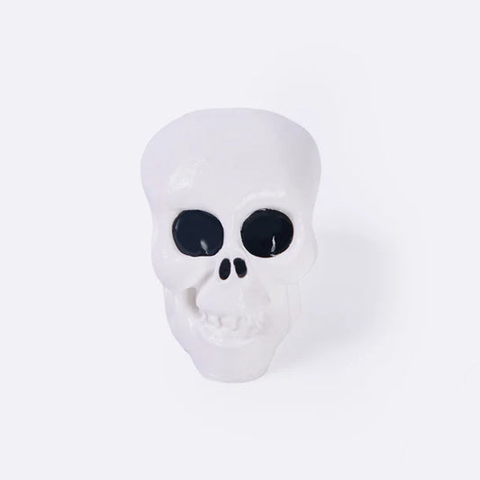 White Skull Taba Squishy