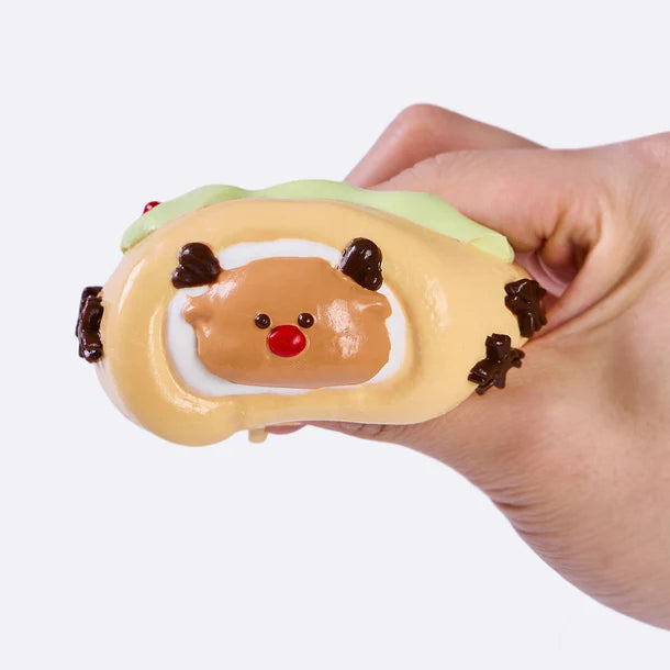 Xmas Bread Roll Taba Squishy