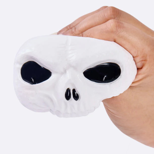White Skull Taba Squishy