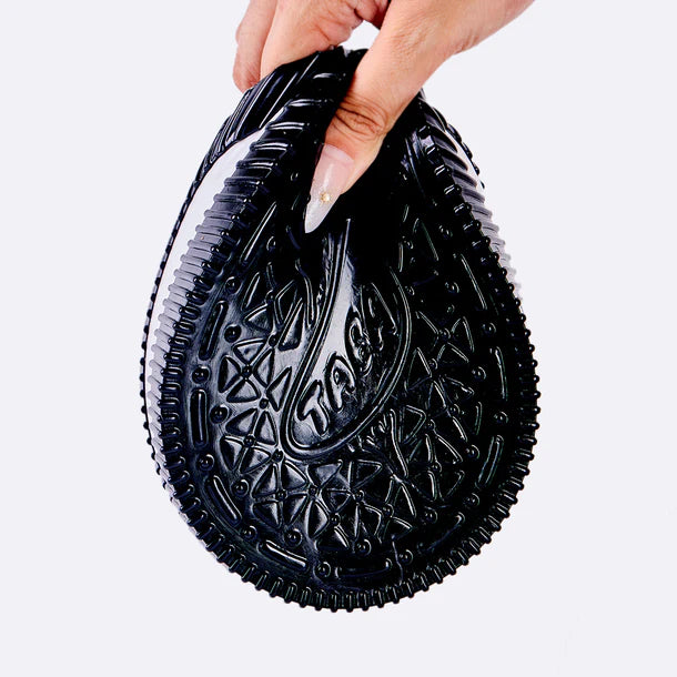 Jumbo Black-white Sandwich Cookie Taba Squishy