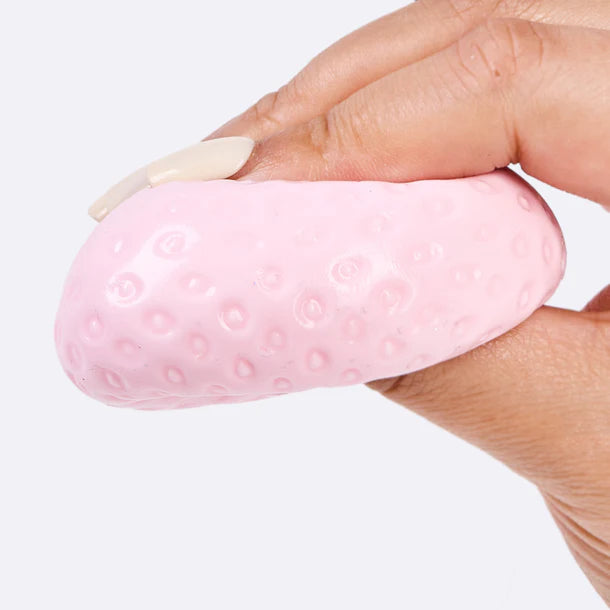 Pink Strawberry Taba Squishy - Water Like