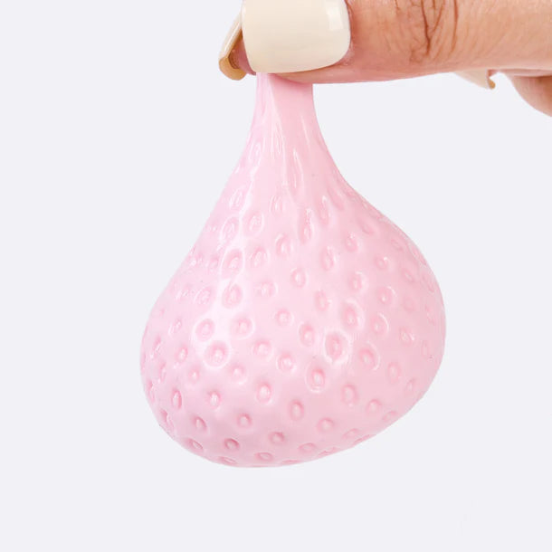 Pink Strawberry Taba Squishy - Water Like