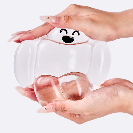 Jumbo Clear Robot Taba Squishy