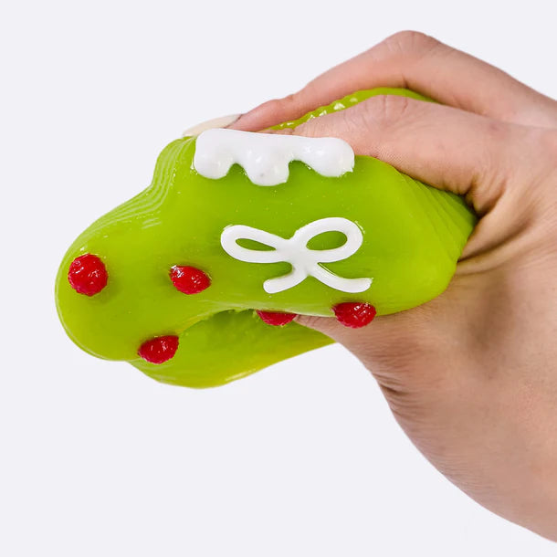 Green Xmas Boot Taba Squishy -Water Like