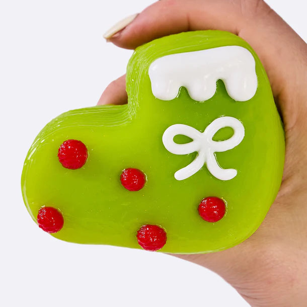 Green Xmas Boot Taba Squishy -Water Like