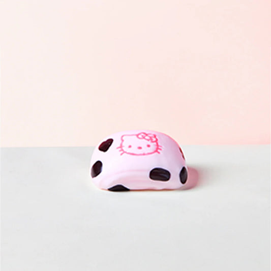 Pink Kitten Bun Taba Squishy
