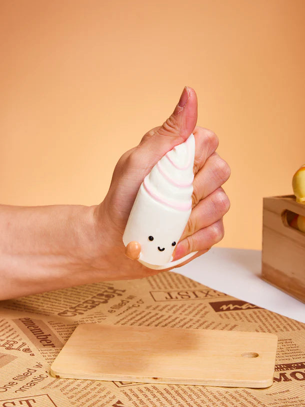 Cute Twisted Bun Squeeze Toys