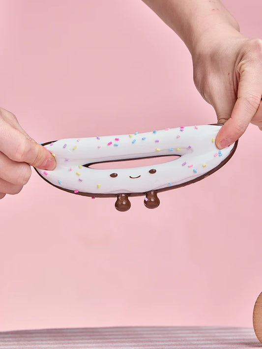 Cute Chocolate-white Donut Squeeze Toys