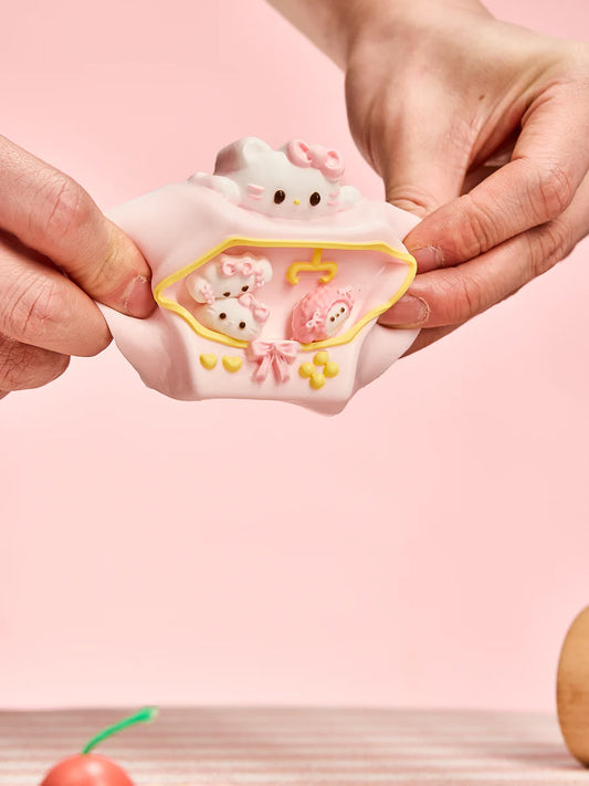 Pink Kitten Claw Machine Taba Squishy