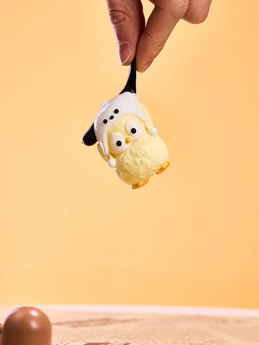 Cute Penguin with Dog Hat Taba Squishy