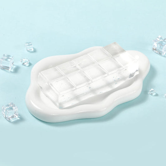 Crystal Clear Dubai Chocolate Taba Squishy