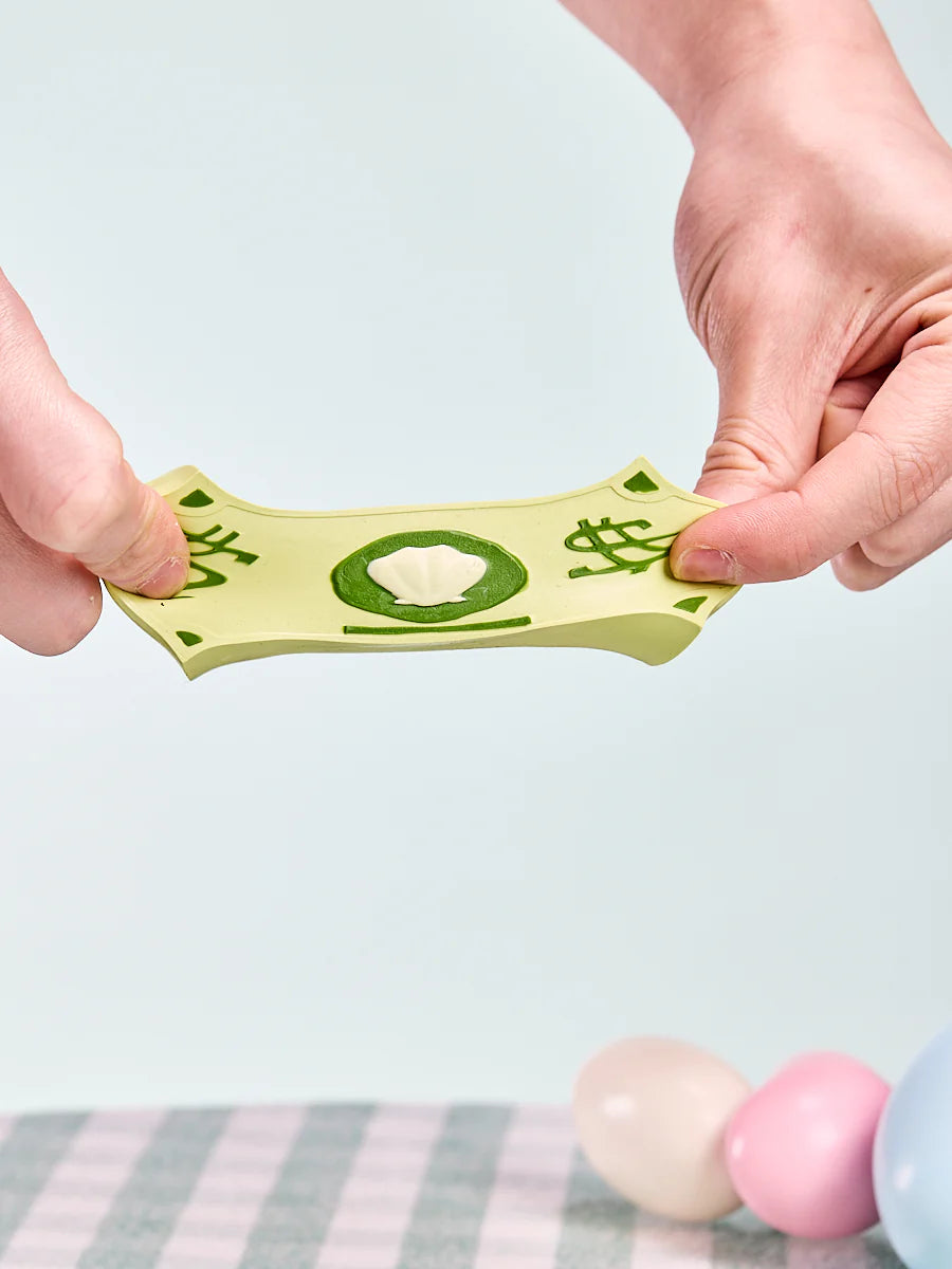 Green Seashell Dollar Taba Squishy
