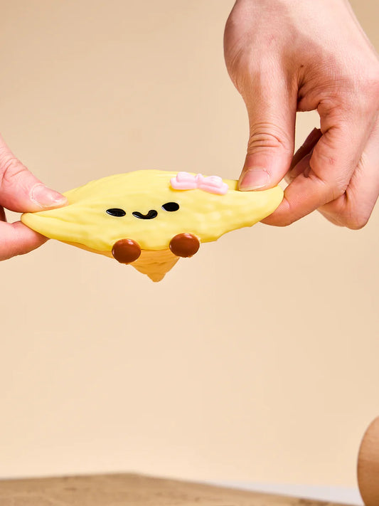 Cute Yellow Ice Cream Taba Squishy