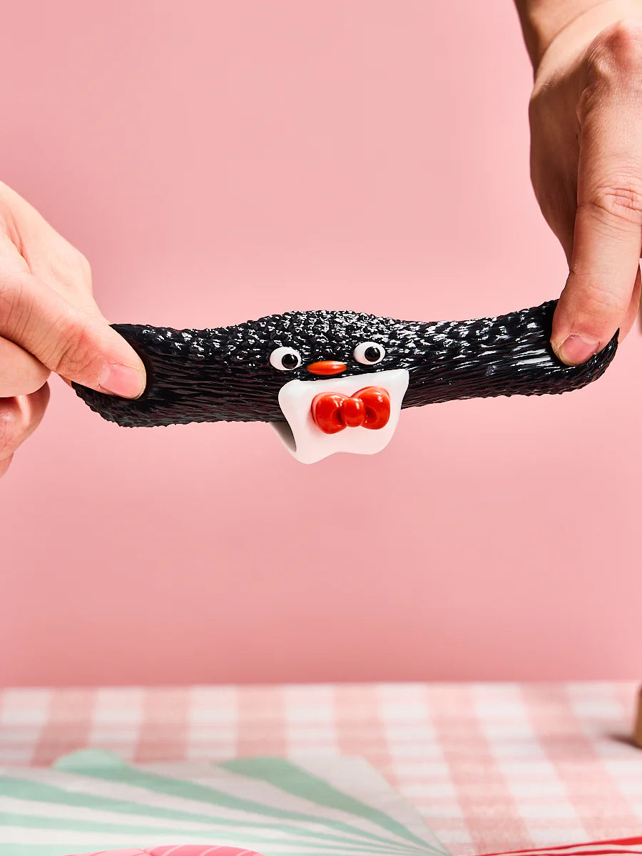 Triangle Funny Face Rice Ball Taba Squishy