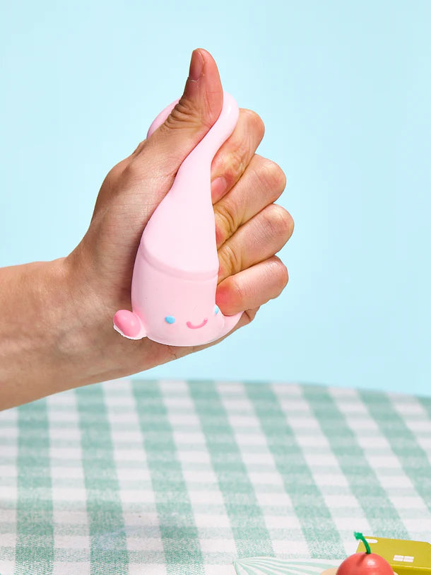 Pink Toilet Squeeze Toy