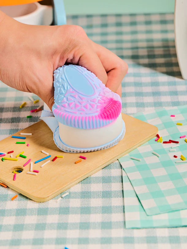 Blue-white Cookie Sandwich Squeeze Toys