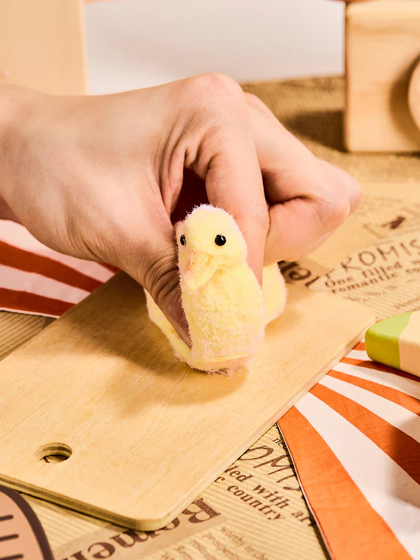 Flocked Duck Squeeze Toys