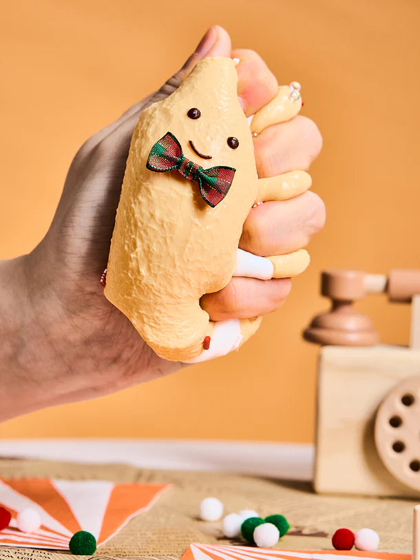 Gingerbread Man Squeeze Toy