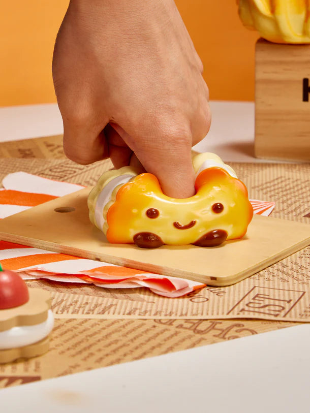 Cute Square Cookies Squeeze Toy