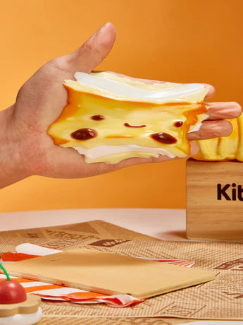 Cute Square Cookies Squeeze Toy