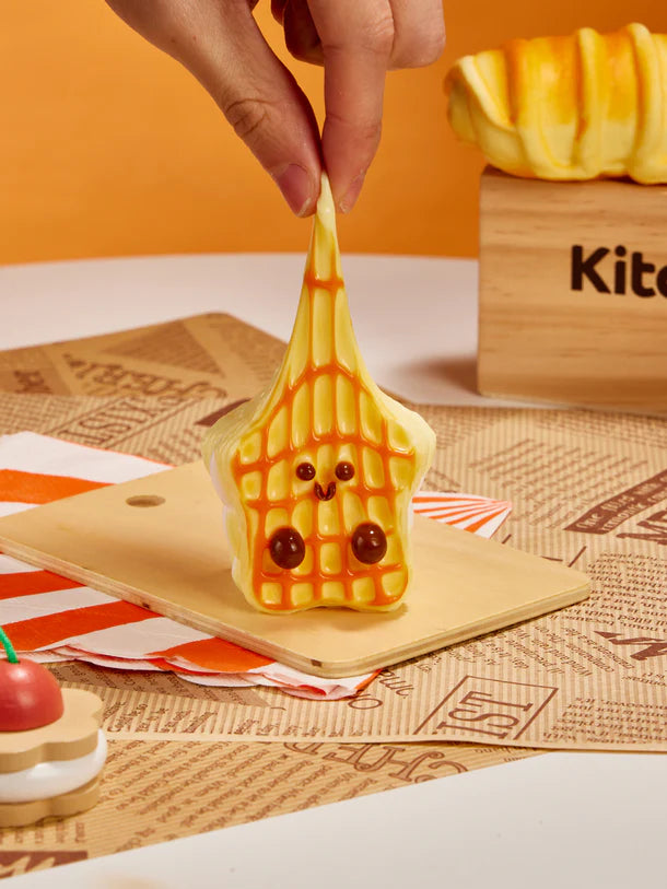 Cute Star Waffle Squeeze Toys