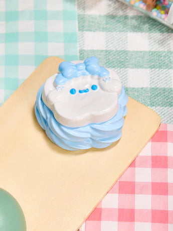 Blue Puppy Cake Squeeze Toy