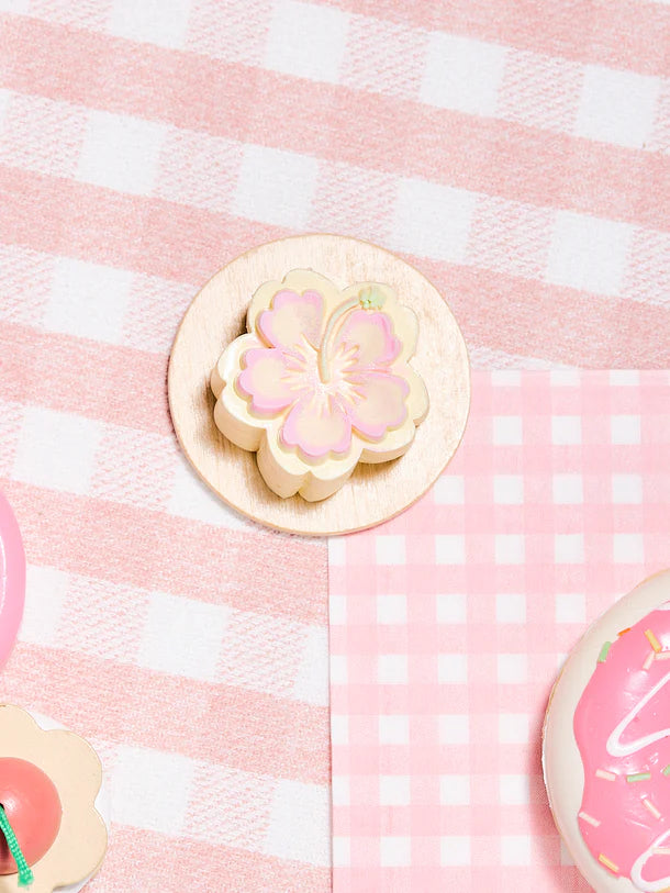 Pink Hibiscus Flower Squeeze Toys
