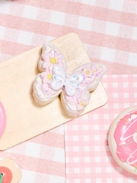 Pink Butterfly Squeeze Toys