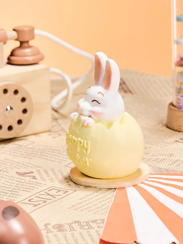 Bunny in Yellow Easter Egg Squeeze Toys