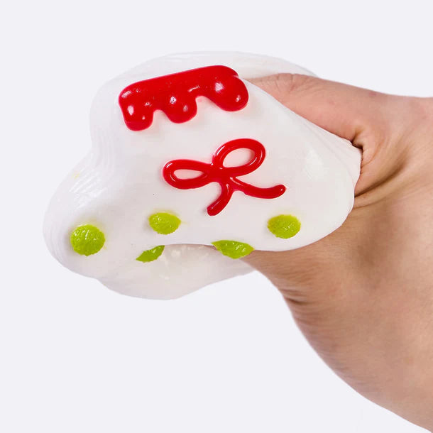 White Xmas Boot Taba Squishy -Water Like