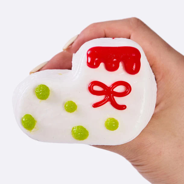 White Xmas Boot Taba Squishy -Water Like