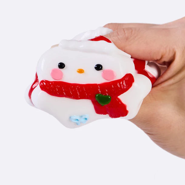 Snowman Cookie Taba Squishy