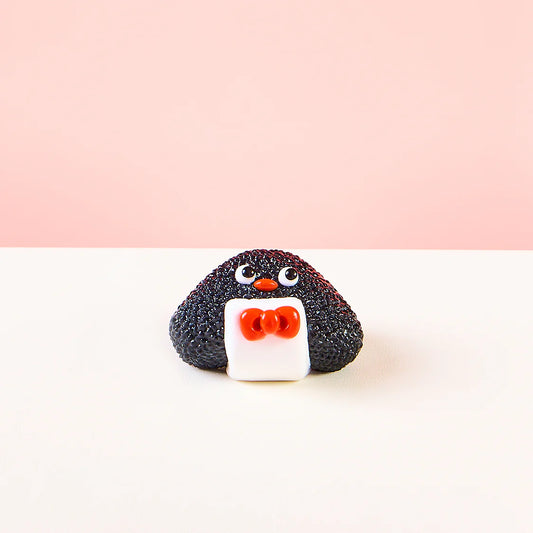 Triangle Funny Face Rice Ball Taba Squishy