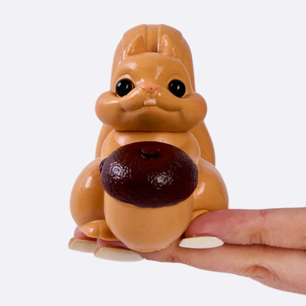 Squirrel with Aacorn Taba Squishy