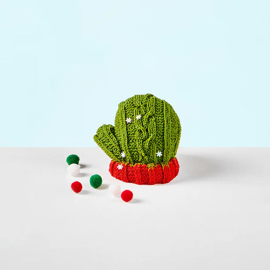 Xmas Woolen Glove Squeeze Toy