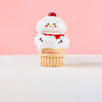 Snowman Ice Cream Squeeze Toy