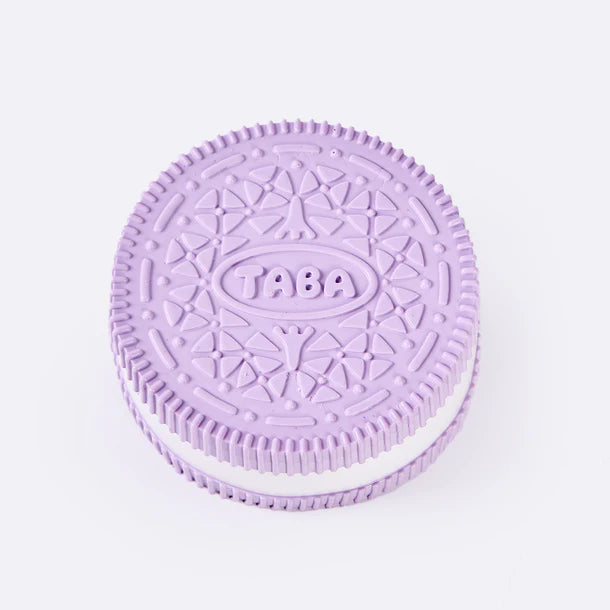 Jumbo Purple-white Sandwich Cookie Taba Squishy