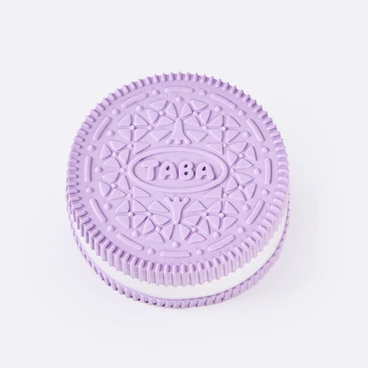 Jumbo Purple-white Sandwich Cookie Taba Squishy