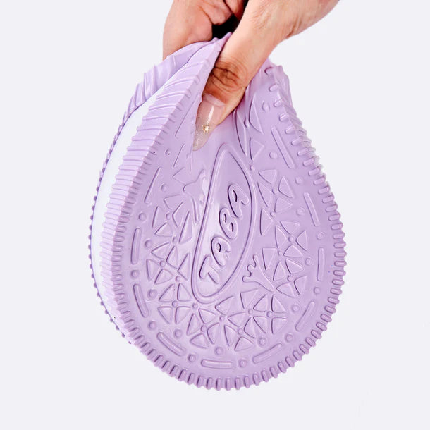 Jumbo Purple-white Sandwich Cookie Taba Squishy