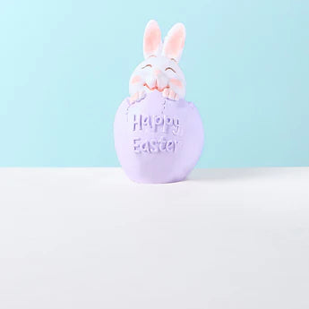 Bunny in Purple Easter Egg Squeeze Toys