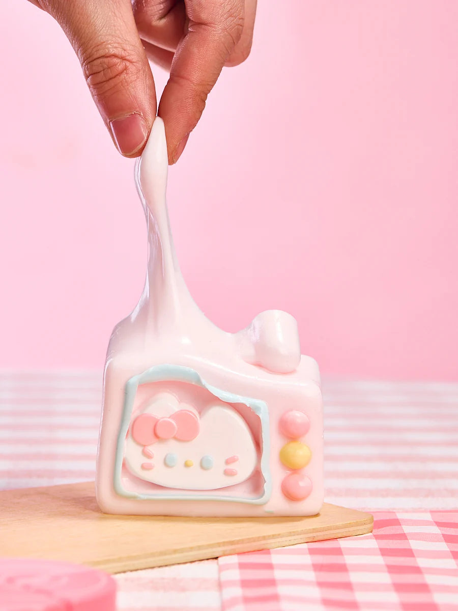 Pink Kitten TV Taba Squishy